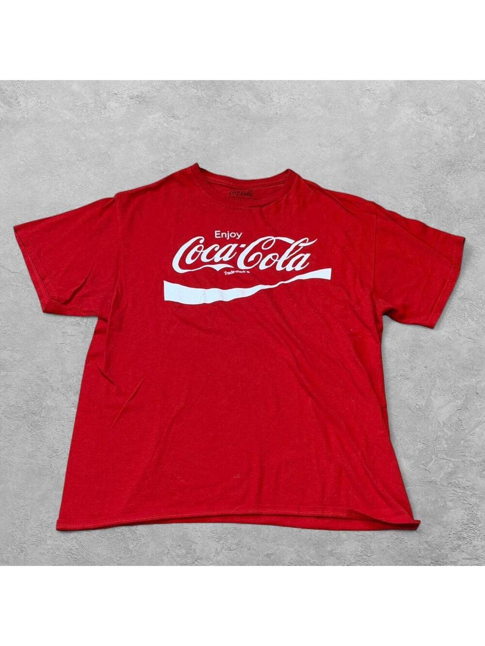 Red Coca-Cola cotton t-shirt